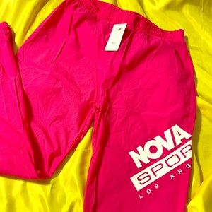 Fashion nova Windbreaker joggers
